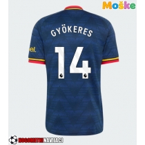 Moške Nogometnih dresov Arsenal Viktor Gyokeres #14 Gostujoči 2026-27 Kratki rokavi
